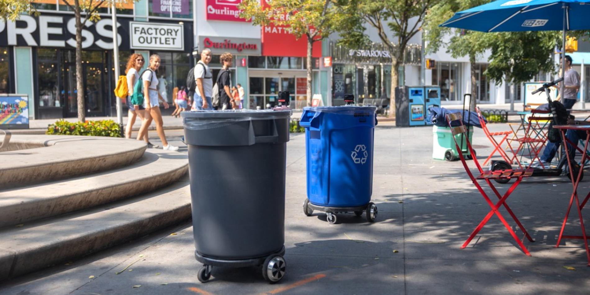 ‘Trashbots’ help Brooklynites clean up, connect