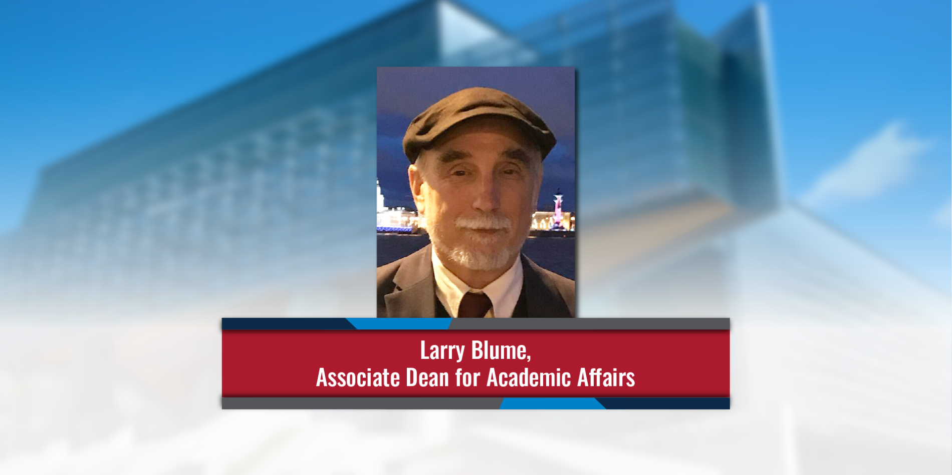 Blume appointed inaugural associate dean for academic affairs