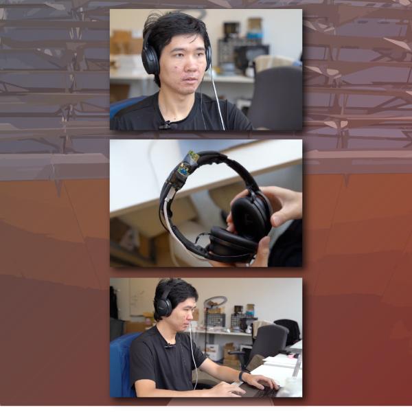 HPSpeech: Sonar-equipped headphones read silent speech