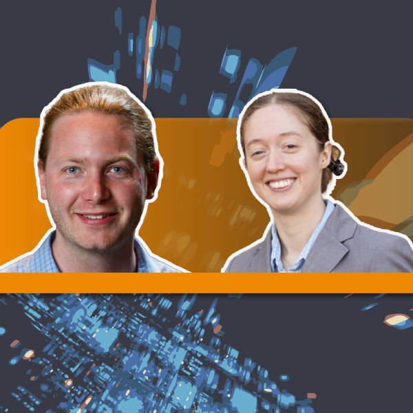 Photos of David Matteson and Laura Tupper, Ph.D. ’16