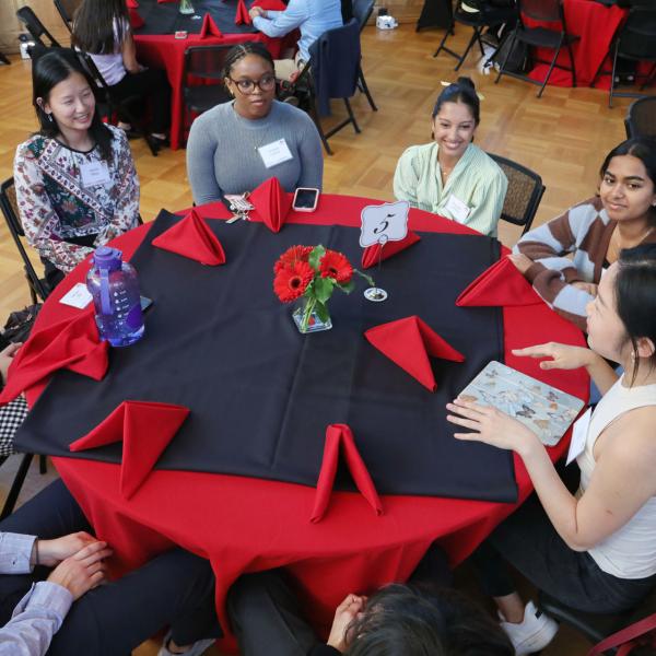 Students and alumni connect at annual DEI roundtable 