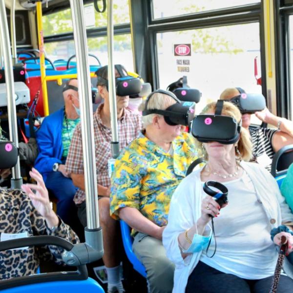 Mixing physical, virtual worlds to drive home climate urgency