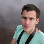 A color photo of Cristian Danescu-Niculescu-Mizil with a foggy background